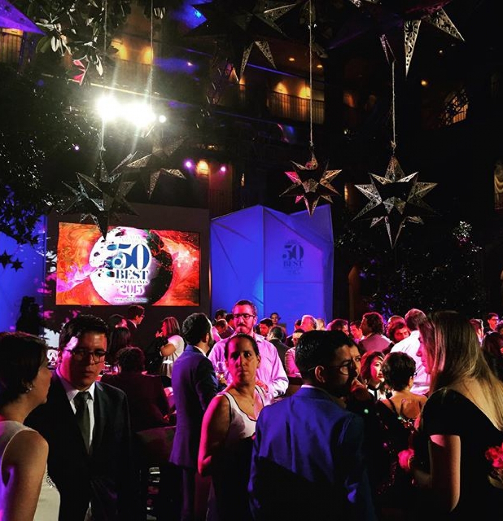 The night begins. #latam50 #mexicocity #mexico #latinamerica #restaurants