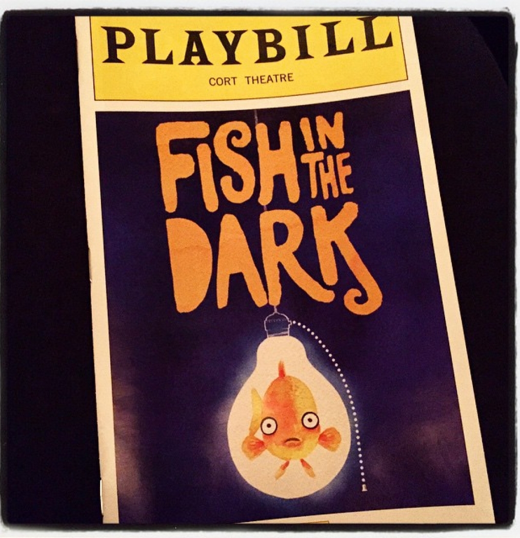 Pre-tty, pre-tty, pre-tty good. #fishinthedark #larrydavid #broadway #nyc