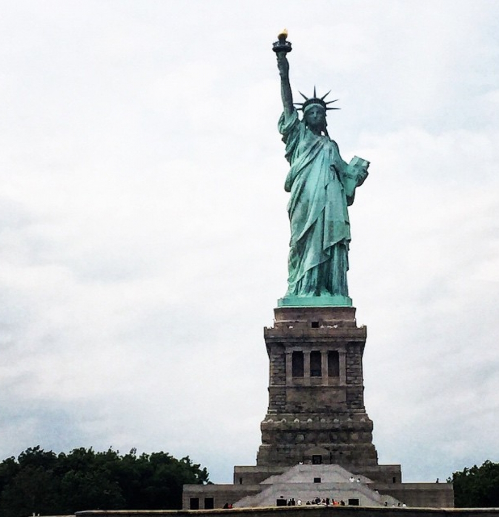 #thegrandedame #ladylibby #crusinthehudson #iloveny #nyc #tourist #mytown #heart #statueofliberty #letfreedomring