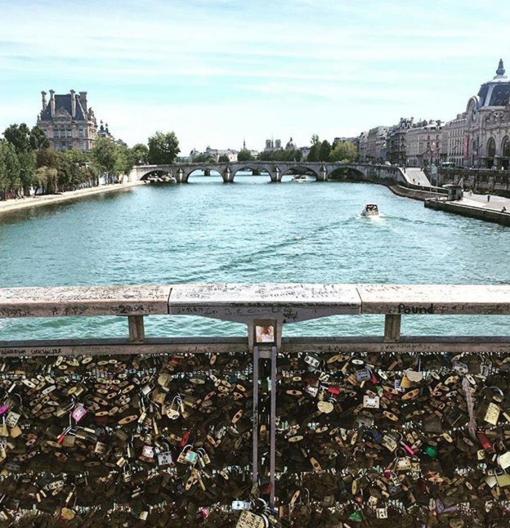 #seinelife #paris #france #howisummer #love #locks