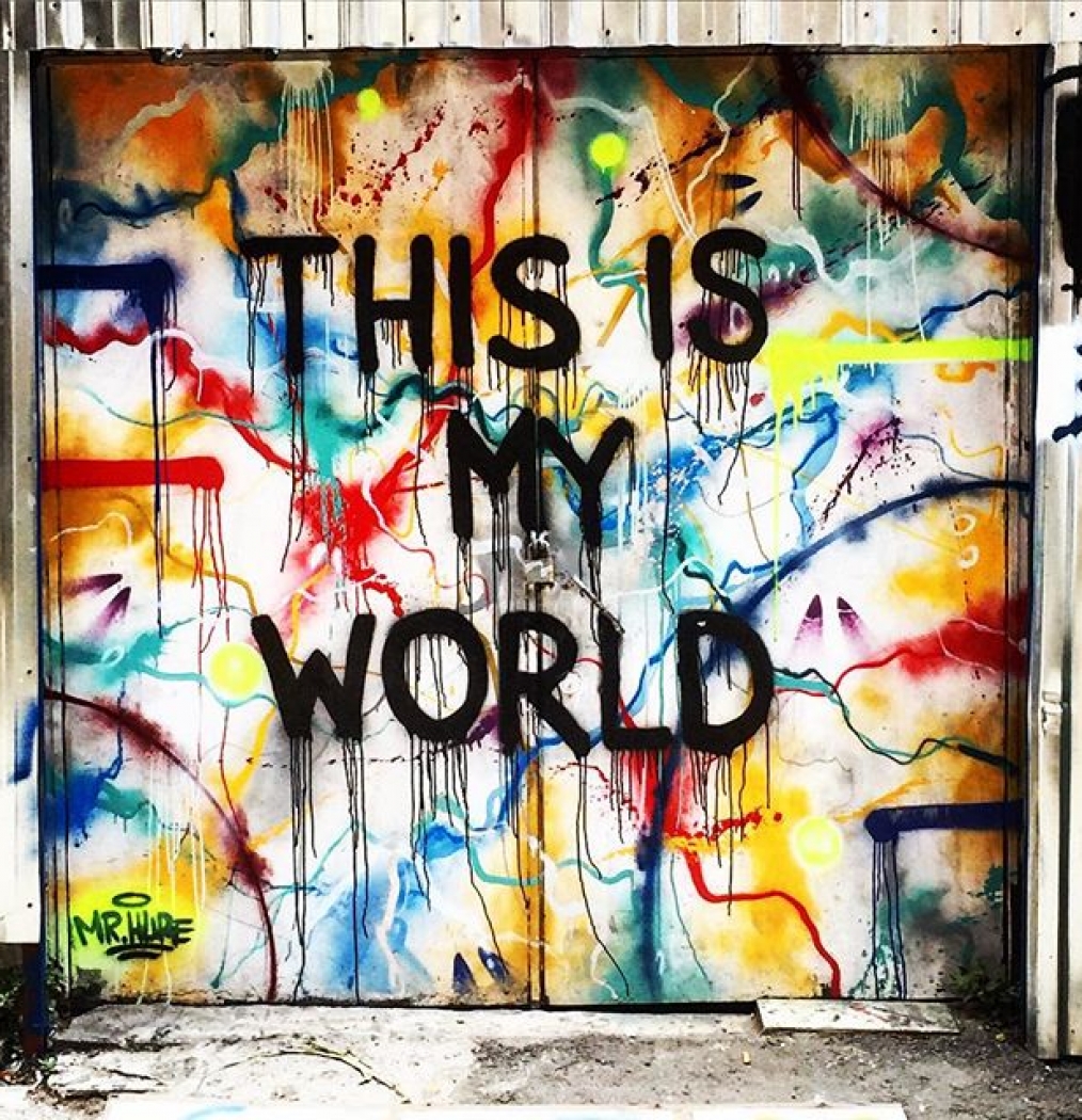 #hellyeah #tbt #lastweek #istanbul #turkey #myworld #streetart #graffiti #galata #quotes #wisdom #travel