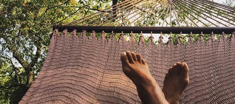 Just right. #montauk #hammock #eastendlife #summer #chillin #justbreathe