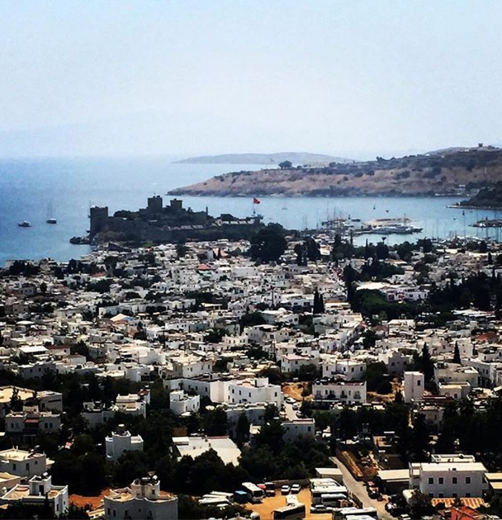 #nightfalls #bodrum #fromthetop #turkey #travel #coastal #aegean