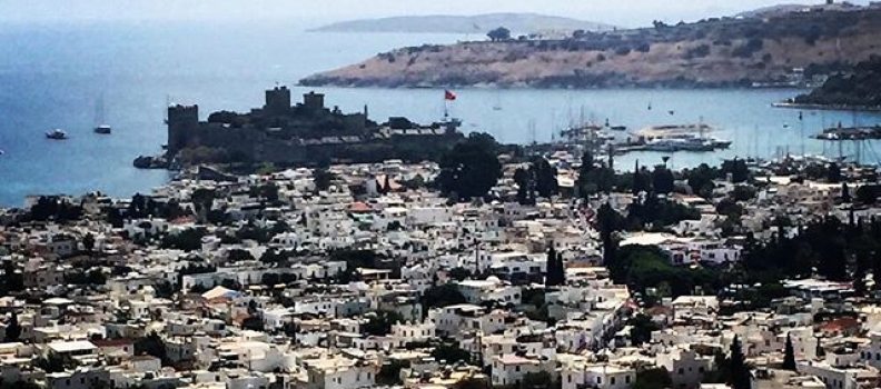 #nightfalls #bodrum #fromthetop #turkey #travel #coastal #aegean