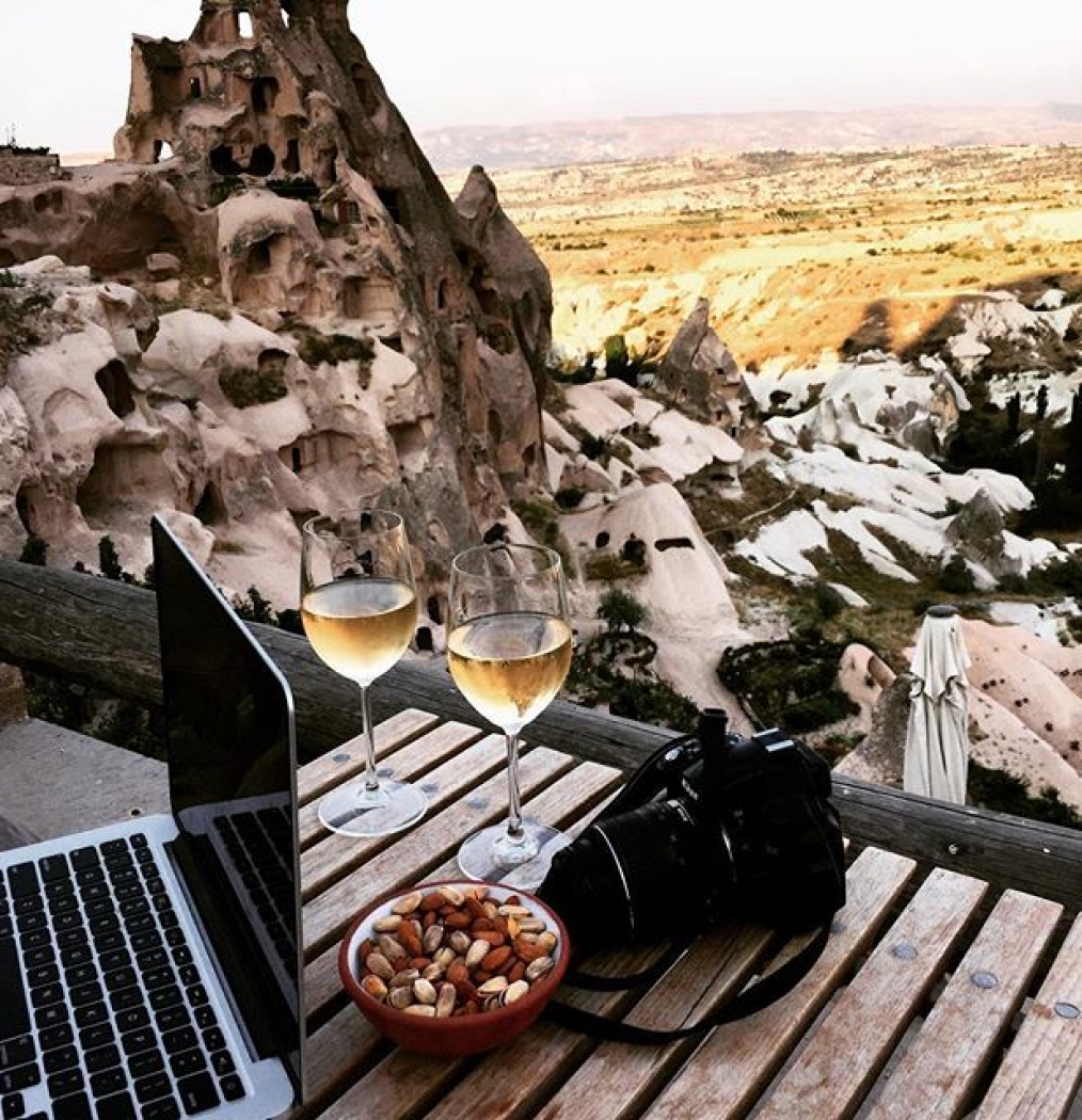 #mynow #cappadoccia #uchisar #bliss #officespace #turkey