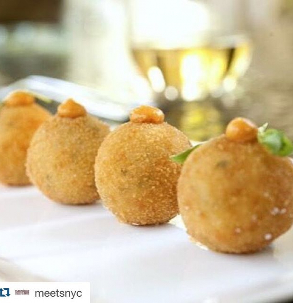 PRMNYC starts today! Do you have YOUR tickets?! #Repost @meetsnyc.・・・#croquetas by @chefcarmeng Celebrated #Chef and culinary artist Carmen Gonzalez has been spicing up kitchens for more than 25 years- And now she and Mario Pagan @chefmariopagan are teaming up on October 3rd for #PRMNYC. www.meetsnyc.com for tickets! @chefcarmeng_food#LaurelKitchenArtBar #Sage #meetsnyc #prmeetsnyc #puertorico #sanjuan #food #drink #rum #chefs #restaurants #events #nyc #travel #culinary #latin #caribbean #popupdinner #chefdinner #finedining