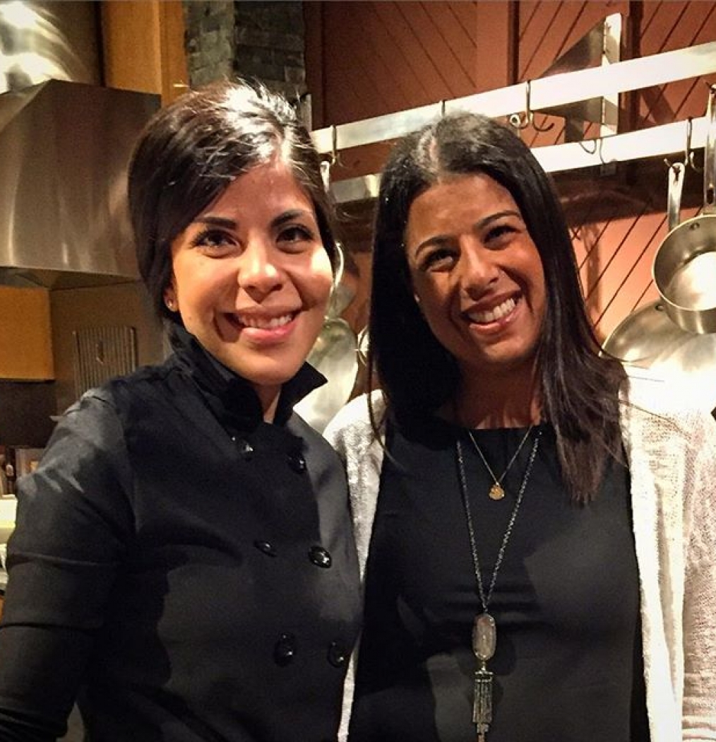 You are the sweetest, Gaby Ruiz!  Loved moderating your panel this AM. Cc: @gabrielaruizl #mexico #mexicanfood #tabasco #ciawof #events #moderator #wetalkyoulisten #girlsrule #latam #newworlder #coconutforlife