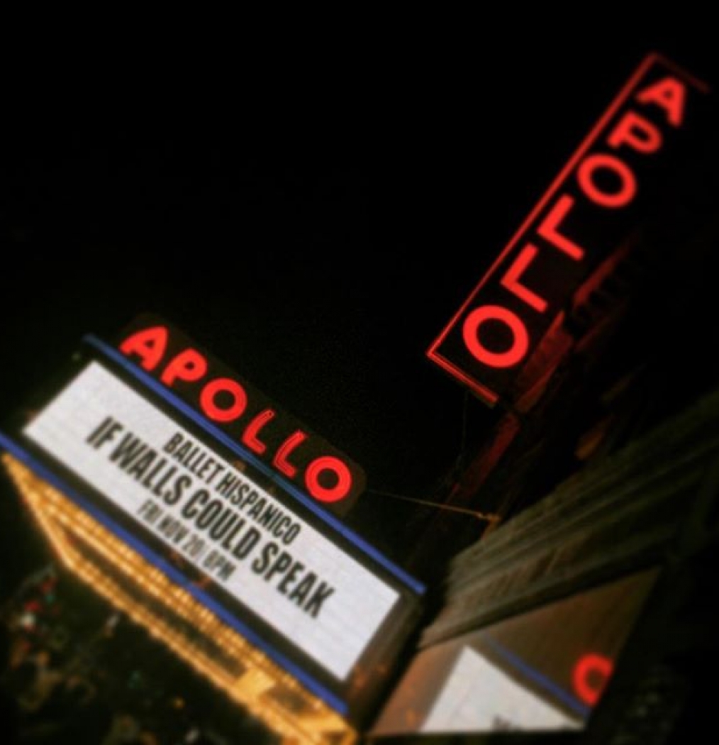 Tonight! #itsshowtimeattheapollo #firsttimer #harlem #ballet #saturdaynight #culture #dance #apollovirgin #nyc #landmark #uptownbaby