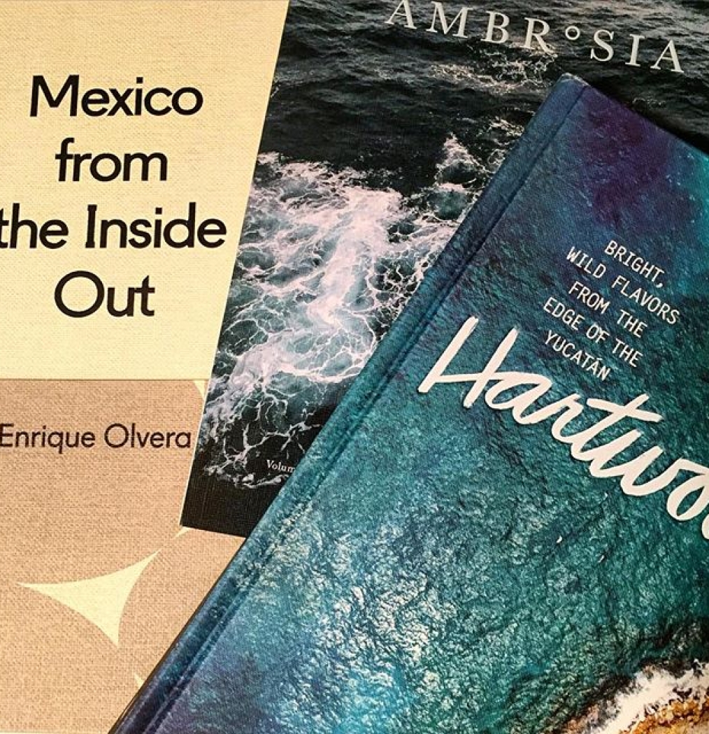 Good shit. #Mexico. #diggingin #cookbooks @enriqueof @alifewortheating @ambrosiamagazine @hartwoodtulum @phaidonsnaps #mexicanfood  #food #cooking  #phaidon #tulum #baja #yucatan