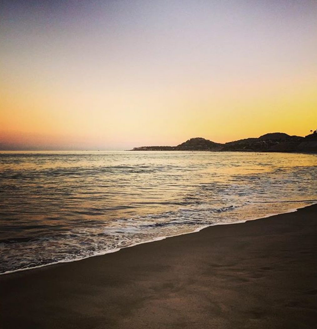 Sunset run. #loscabos #mexico #sunset #playa