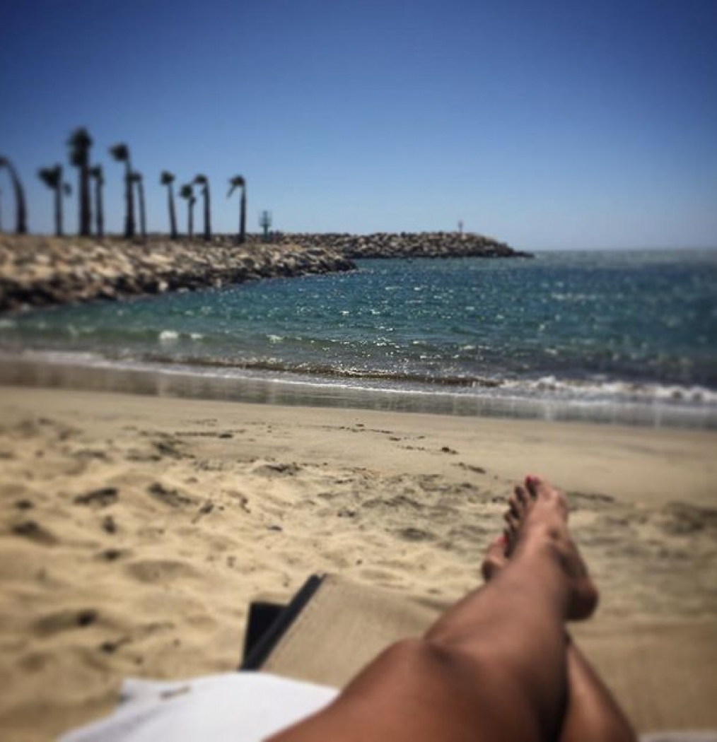 Yes, exactly. #playa #sun #sand #peace #palms #loscabos #mexico