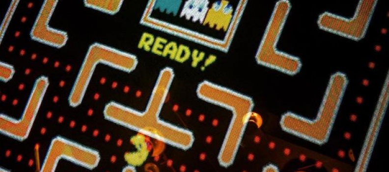 Oh yeah. #ready #set #go @brklynmac @oleandersbk #mspacman #highscore #pretzelsandpears #theymeet