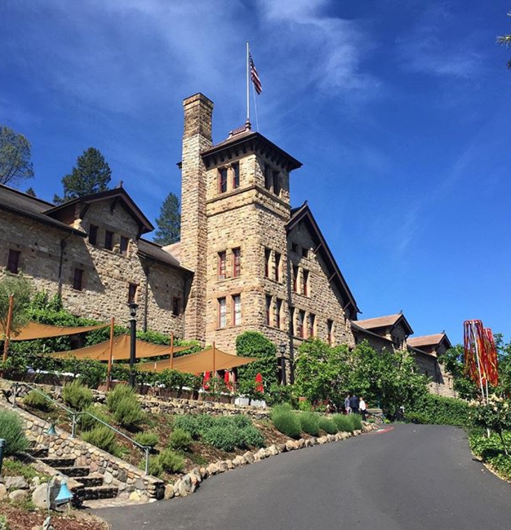 Epicenter: Culinary Institute, Greystone.  Paging Harry Potter…. #ciawof #napa #hogwarts #culinaryinstituteofamerica #food #wine #landmark #architecture #moderators #italkyoulisten