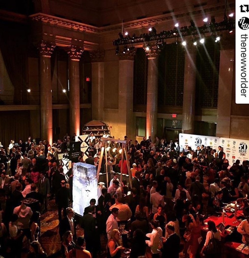 Night begins, #50best at #Cipriani #Repost @thenewworlder with @repostapp・・・Nobody throws a party like #NYC. And… @theworlds50best. #restaurants #chefs #culinary #50best #food #cipriani #oldbanksmakegreatpartyspaces