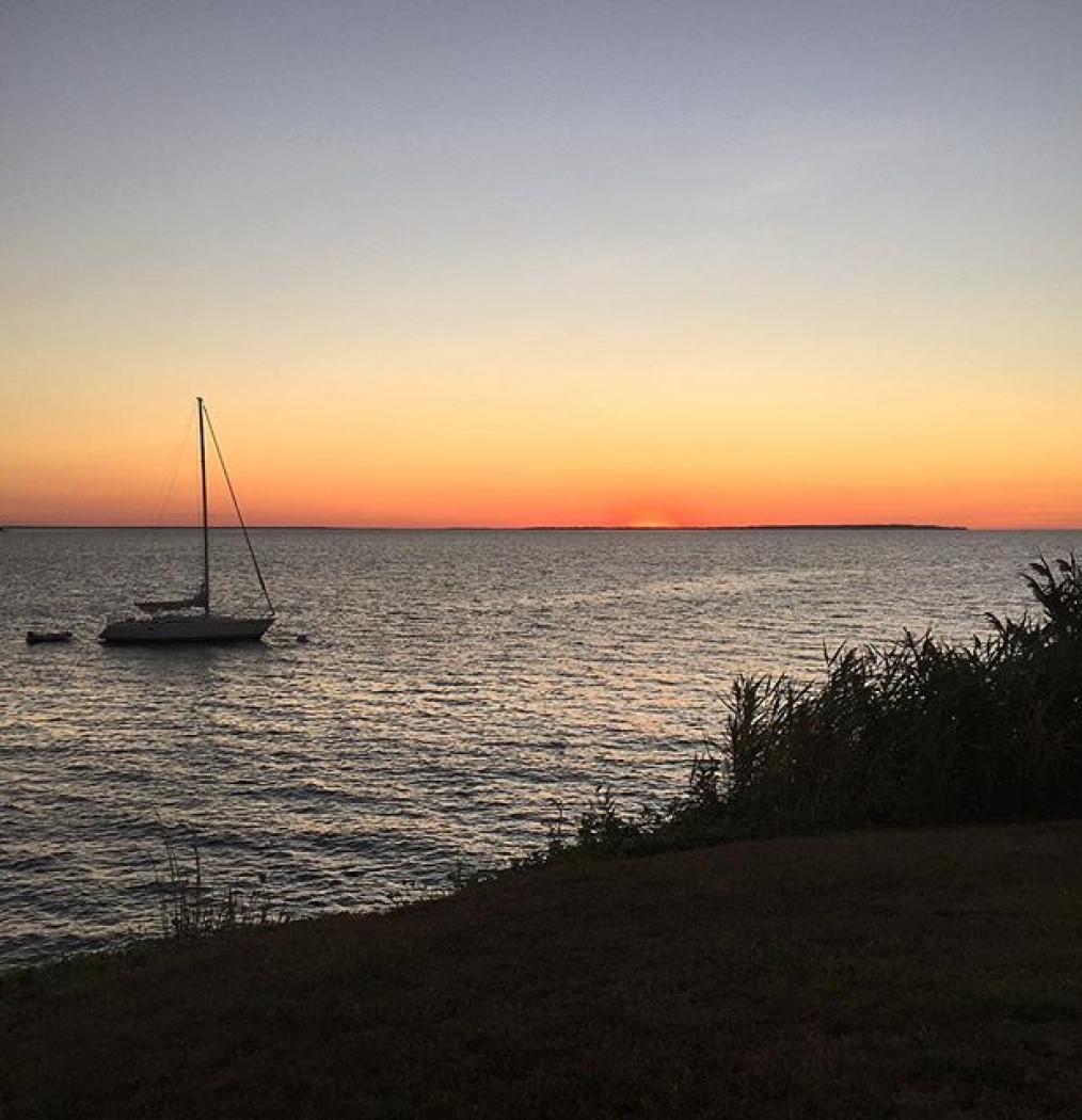 One down, seven to go. #nofilter #montauk #theend #sunset