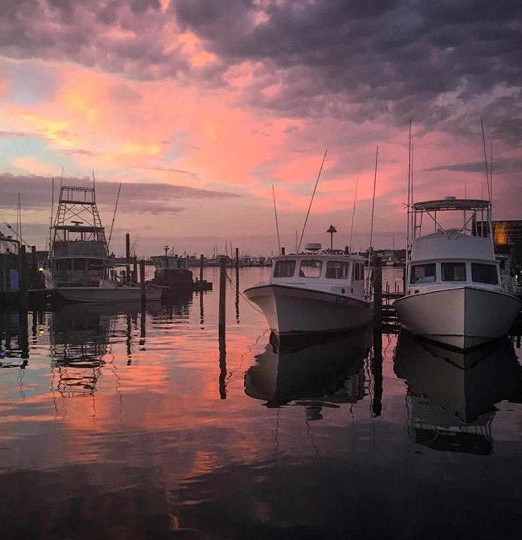 It got way better: four down, four to go. #sunset #montauk #docks #lastdaysofsummer