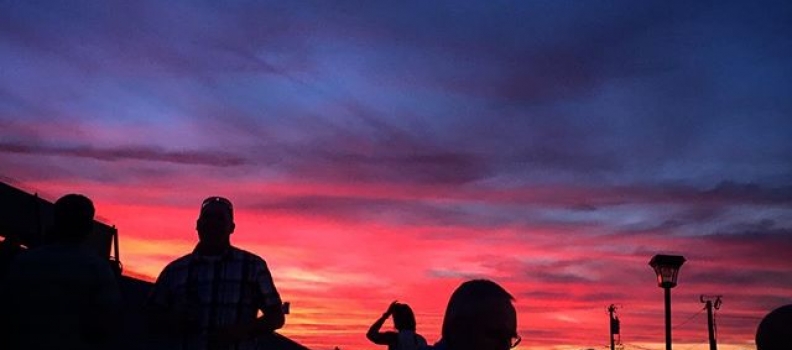 Another stunner. #nofilter #seriously #sunset #montauk #lastdaysofsummer #silhouettes